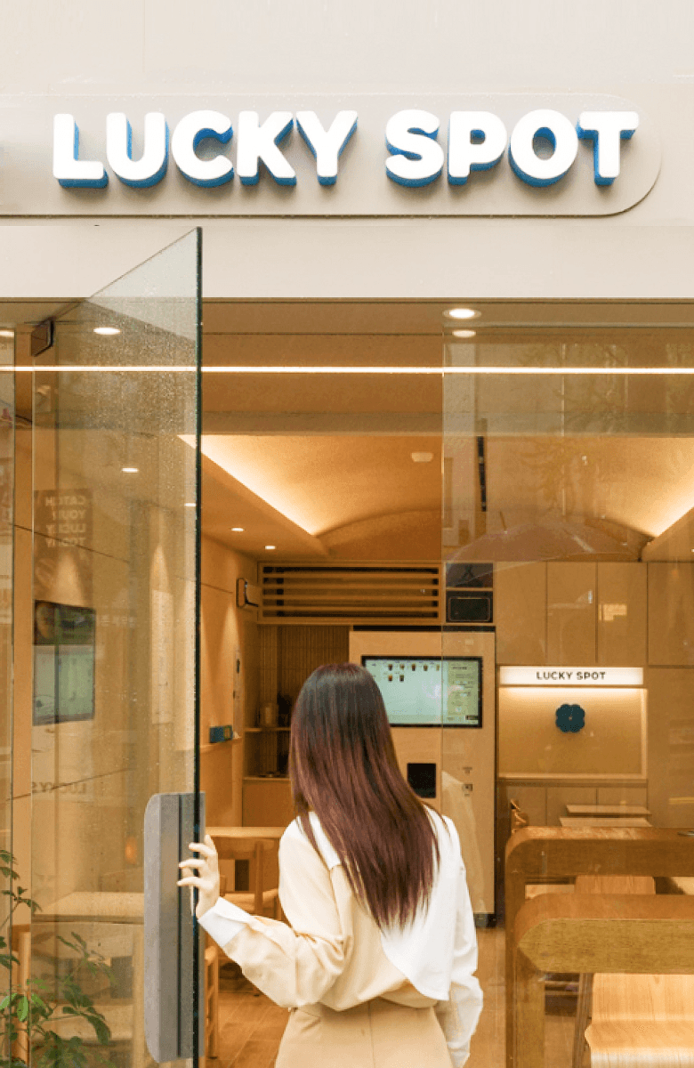 럭키스팟 메인 이미지 - 24시 무인카페 프랜차이즈